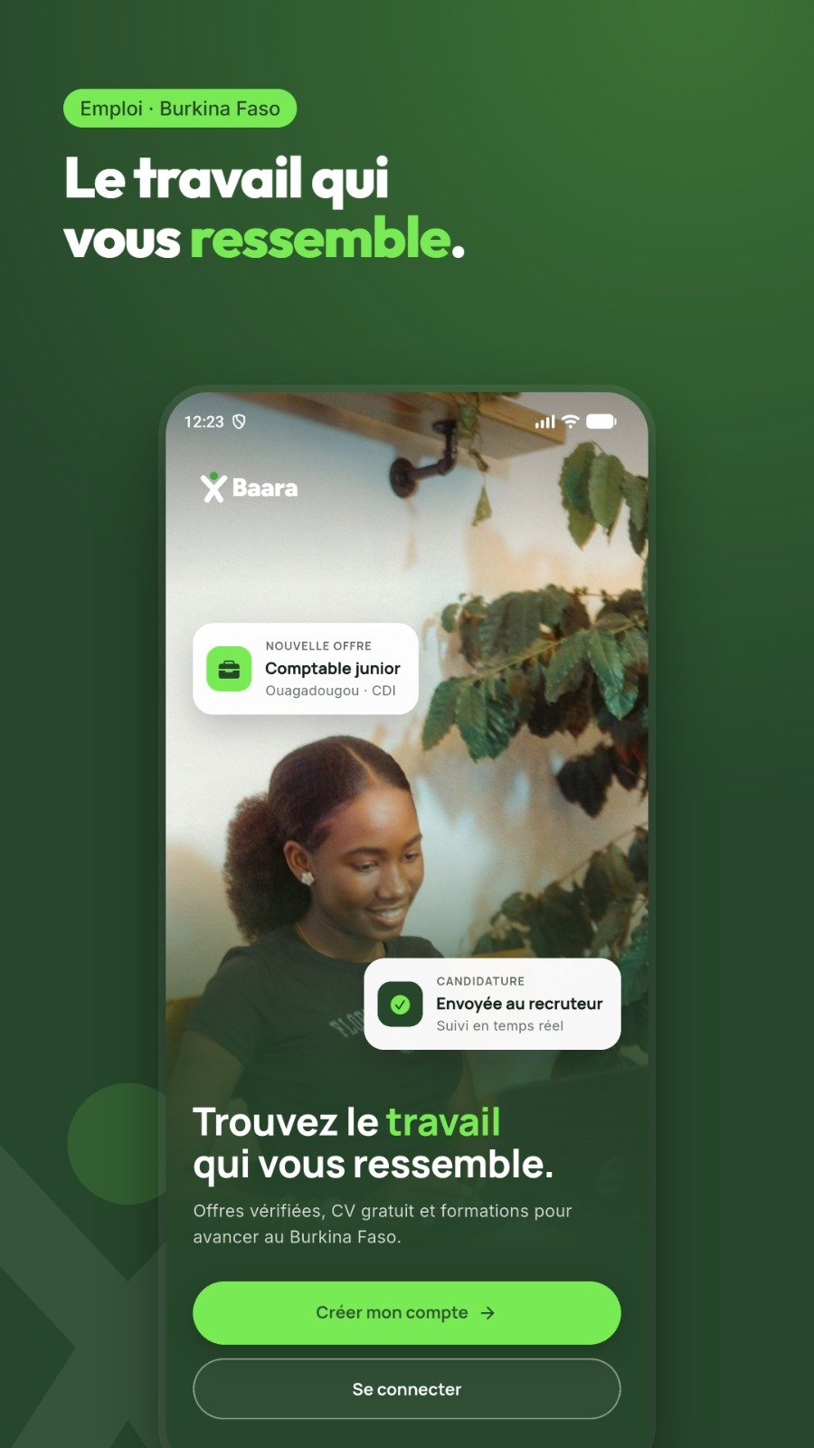 Présentation de l’application mobile